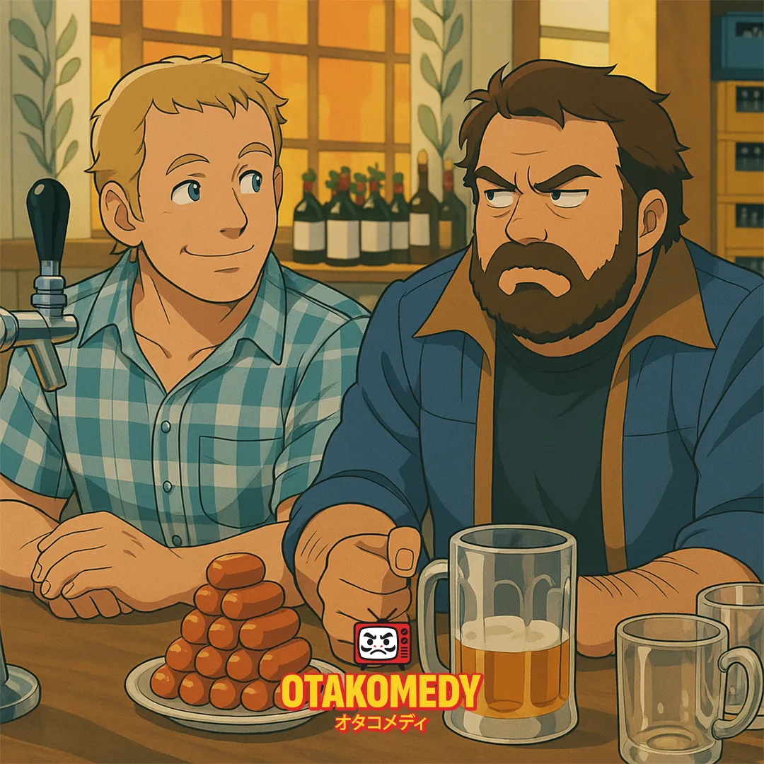 Mega sfida a salsicce e birra