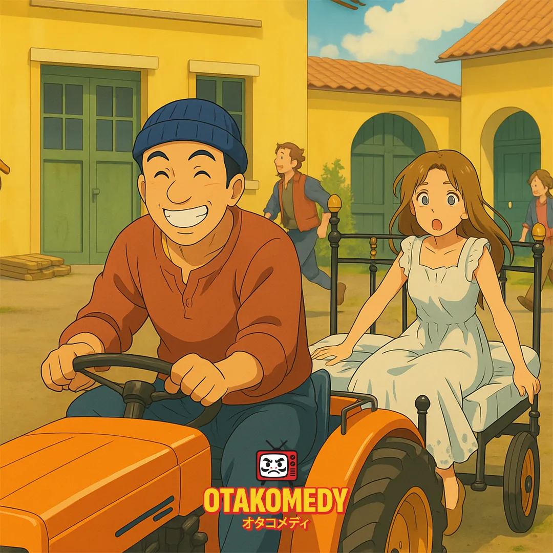 Quando l’amore viaggia a bordo di un trattore